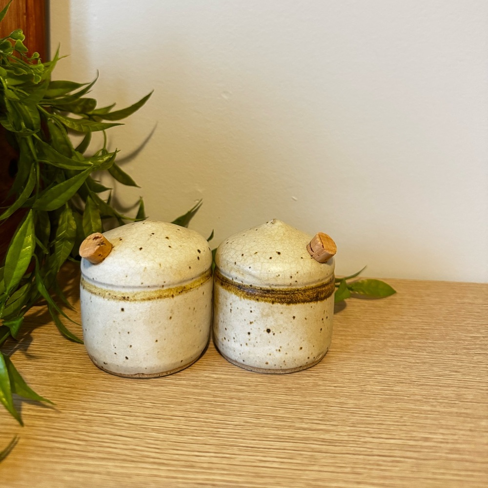 Handcrafted Ceramic Spice Jars